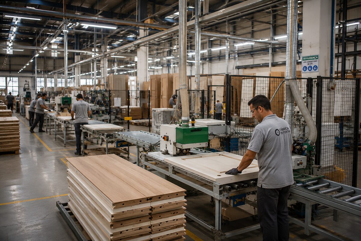 Fábrica Guararapes de produção do G-Door